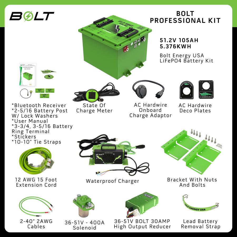 BOLT ENERGY USA 105AH LITHIUM BATTERY